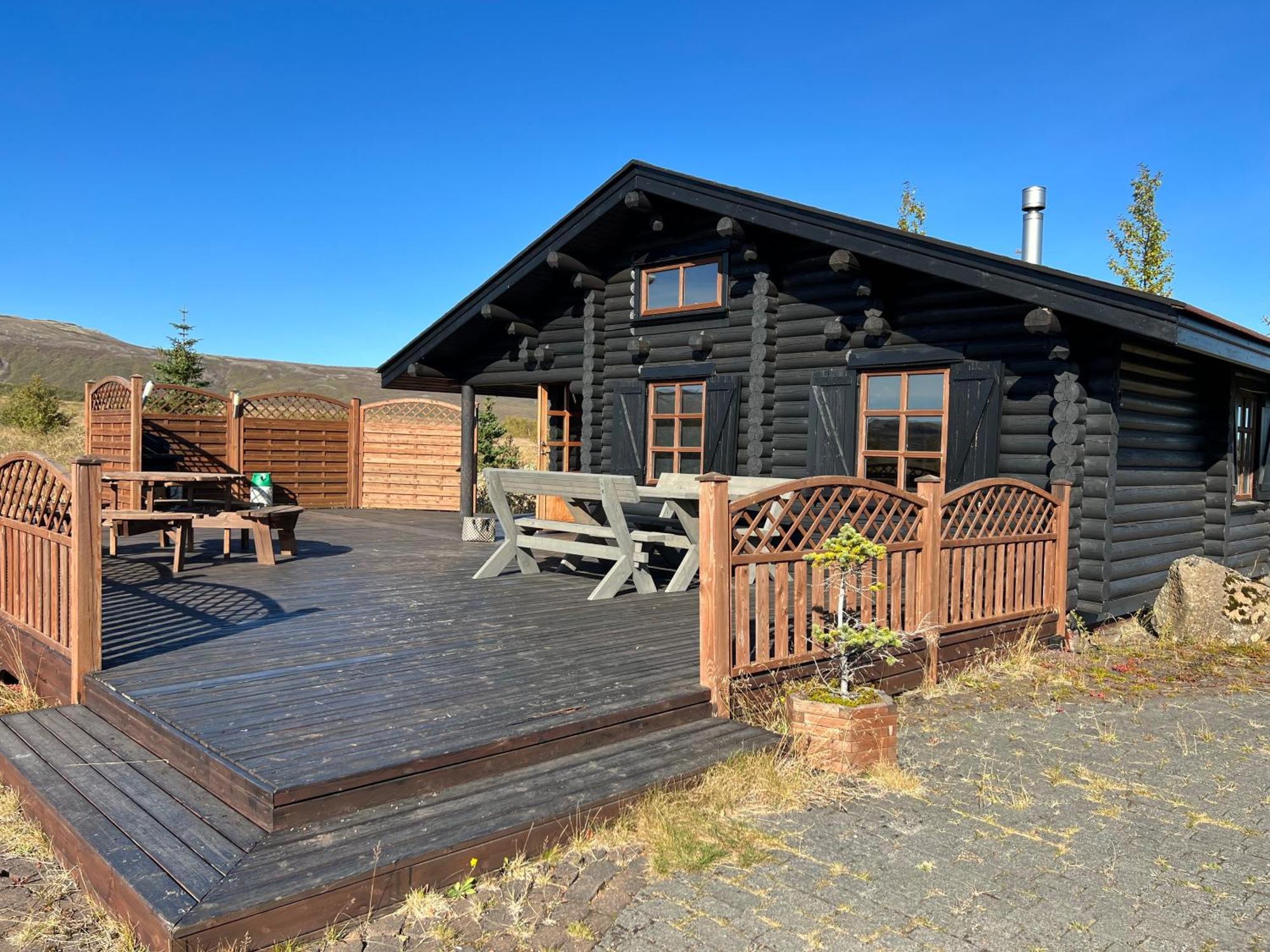 Cosy Cabin With Amazing View On The Geysir Blaskogabyggd Zewnętrze zdjęcie